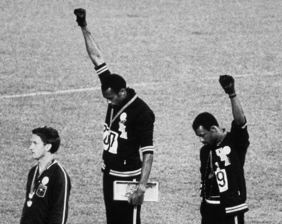 black power olympics shirt